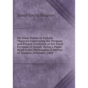   Society of Glasgow, February, 1868: James Young Simpson: Books