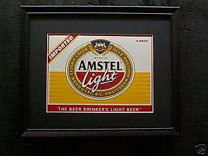 AMSTEL LIGHT BEER SIGN #32  
