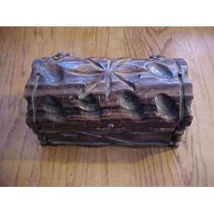  Rustic Wooden Box 9 Wide, 5 Deep, 5 Tall   Solid, Thick 