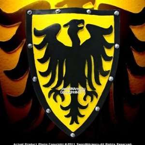   Medieval Austrian Eagle Knight Foam Shield LARP