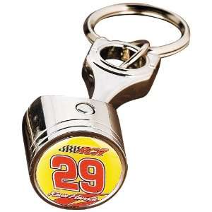  NASCAR Kevin Harvick #29 Piston Key Chain Sports 