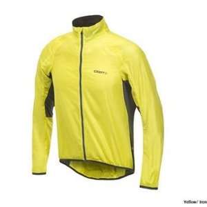Craft Performance Bike Light Jacket Large Yellow:  Sports 