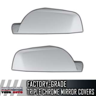 2010 2012 Chevy Equinox Full Chrome Mirror Covers  