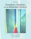 Essentials of Statistics for the Behavioral Sciences 5t