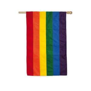  Garden Size Flag, Rainbow: Patio, Lawn & Garden