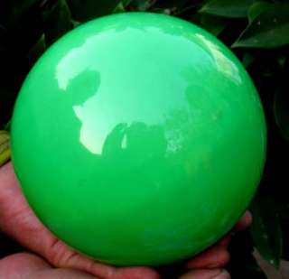 5lb BLUE GREEN Glow In The Dark Stone Ball sphere  