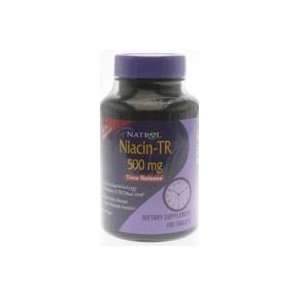  Niacin 500mg Time Release   100 tab,(Natrol) Health 