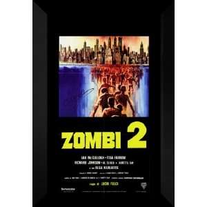  Zombie 27x40 FRAMED Movie Poster   Style D   1981
