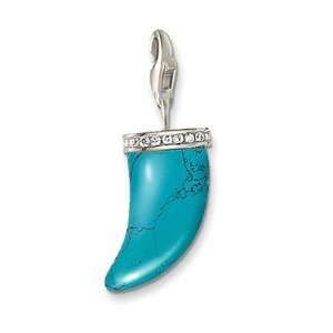    Thomas Sabo Tooth Blue Charm, Sterling Silver Thomas Sabo Jewelry