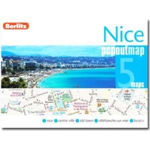  Nice, France PopOut Map
