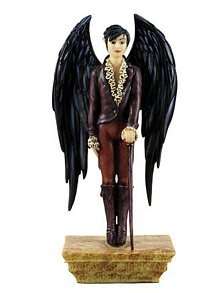 Amy Brown The Rook Male Fairy Statue Figurine Angel Boy  