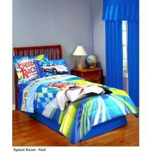  Speed Racer Twin 3 PCS Bedding Set Brand New!: Home 