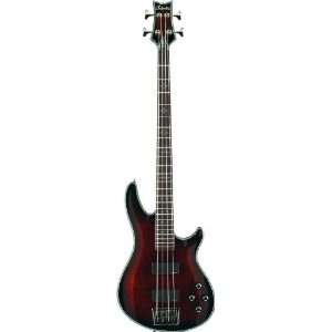  Schecter Hellraiser 4 Electric Bass (Black Cherry 