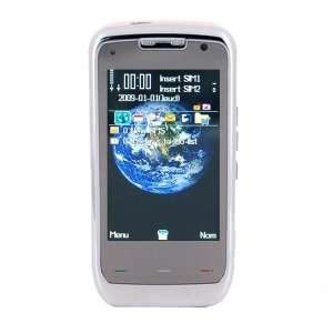  Quad band FM Touch Screen Dual Sim Standby Cell Phone (Pink) Cell 