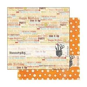  Fancy Pants Its Your Day Double Sided Paper 12X12 Live 