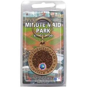  Minute Maid Park Astros Bronze Infield Dirt Keychain 