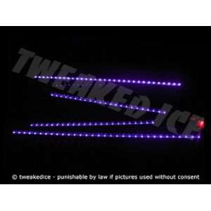 Purple Underglow Underbody Car LED Neon Light Kit w/ remote  Brand New 