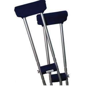  Crutcheze Navy Blue Underarm Crutch Padded Covers and Hand 