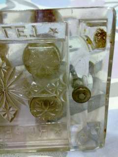 Museum ROGER & GALLET Antique Baccarat Perfume Bottle Tester Set 1900s 