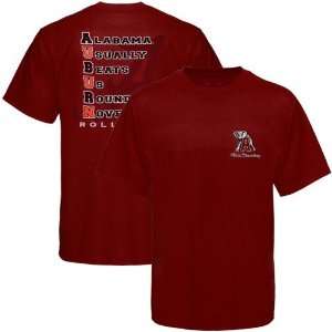  Alabama Crimson Tide Crimson Auburns True Meaning T shirt 
