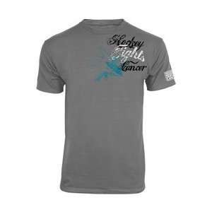 Old Time Hockey San Jose Sharks Hockey Fights Cancer The Fighter T 
