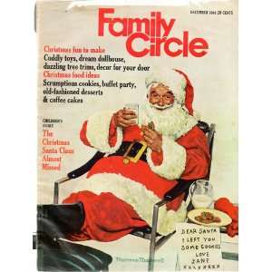 Vintage American Magazine: FAMILY CIRCLE, DECEMBER 1968, Christmas fun 