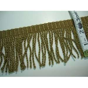    3 inch two tone brown bullion fringe Arts, Crafts & Sewing
