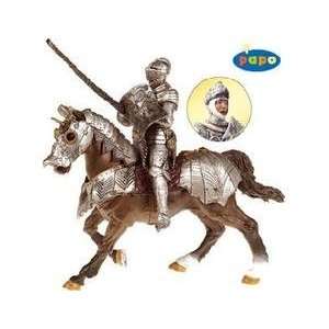  Papo Toys 39735 Knight & Armored Horse: Toys & Games