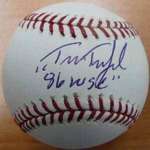 Tim Teufel Autographed Baseball   Rawlings Official  