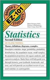 Statistics, (0764129155), Martin Sternstein Ph.D., Textbooks   Barnes 