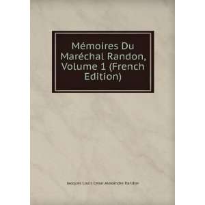   French Edition) Jacques Louis CÃ©sar Alexandre Randon Books