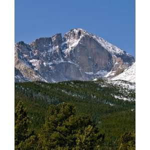  The Diamond, rises 2,000 vertical feet from Chasm Lake to 