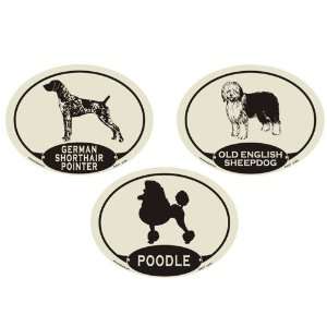  European Style Goldendoodle Auto Decal: Home & Kitchen