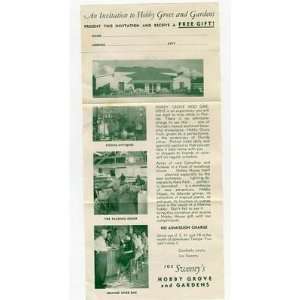   & Gardens Brochures Tampa Florida 1950s Free Gift 