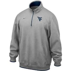  Nike West Virginia Mountaineers Ash Conference Quarter Zip 