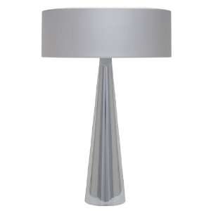  Kasa Table Lamp (Silver & Chrome) by Nuevo: Home 