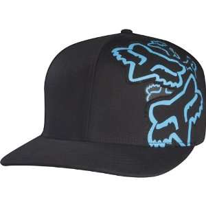 Fox Racing Slap Stick Youth Boys Flexfit Sports Wear Hat/Cap   Black 