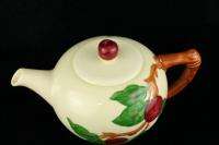 Vintage Franciscan Apple Tea Pot Ware Pottery China CA Calif  