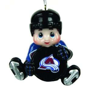  Pack of 3 NHL Colorado Avalanche Little Guy Hockey Player 