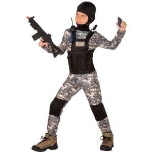 Lets Party By Time AD Inc. Navy Seal Child Costume   Size Medium (8 10 