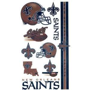 New Orleans Saints NFL Football Team Temporary Tattoos 