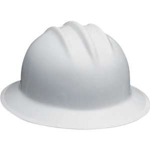   Brim White Hardhat Safety / Construction Hard Hat