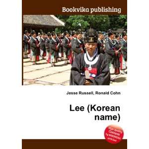  Lee (Korean name) Ronald Cohn Jesse Russell Books
