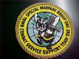US NAVY UDT SEAL SEABEE COMBAT SUPPORT PATCH  