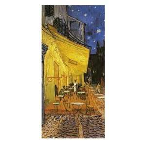 Terasse de Cafe by Vincent van Gogh   19 3/4 x 9 inches   Fine Art 