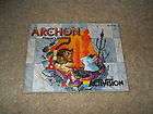 VINTAGE NES NINTENDO GAME INSTRUCTION MANUAL ONLY ARCHON NICE CONDTION