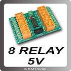 RELAY BOARD ready for your PIC, AVR, Arduino project   5V