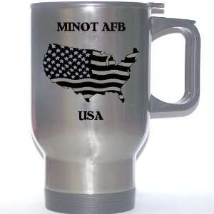  US Flag   Minot AFB, North Dakota (ND) Stainless Steel Mug 