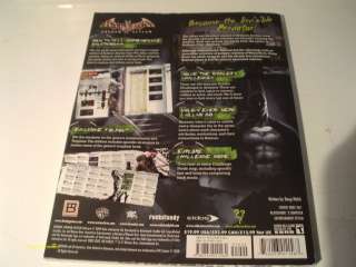 Batman Arkham Asylum Joker Edition Official Strategy Guide + RARE 
