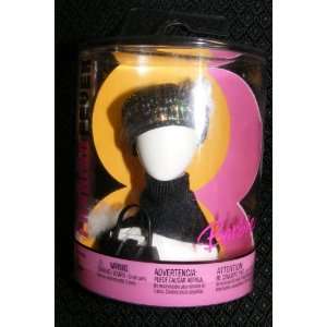 Barbie Fashion Fever Accessories Hat, Scarf Purse Set 2004